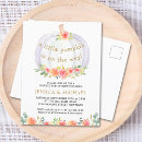 Recherche de citrouille invitations Fleurs