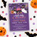 Recherche de halloween baby shower fille invitations Chat noir