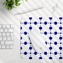 Recherche de pois bleu tapis souris Motif à points polka