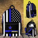Recherche de ligne bleue sacs Drapeau américain