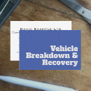 Recherche de récupération cartes visite Assistance routière