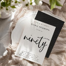 Recherche de quatre vingts invitations 90e