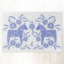 Recherche de cheval blanc puzzles Bleu et blanc