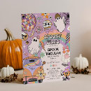 Recherche de retro halloween invitations Parti rétro halloween
