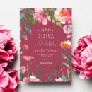 Recherche de magenta bridal shower invitations Mariés