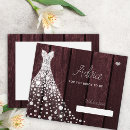 Recherche de diamants brillants invitations Mariée