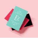 Recherche de vert blanc cartes visite Beauté