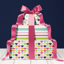 Recherche de anniversaire coloré papier cadeau Pour elle