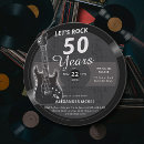 Recherche de music carrées invitations Vintage