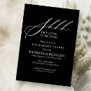 Recherche de stylo invitations Noir et blanc