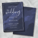 Recherche de saphir bleu marine invitations Couple