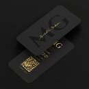 Recherche de initial mini cartes visite Élégant