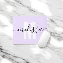 Recherche de clair tapis souris Monogramme