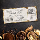 Recherche de billet film invitations Vintage