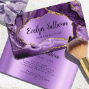 Recherche de pourpre violet cartes visite Maquillage