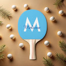 Recherche de bleu turquoise raquettes ping pong Monogramme