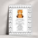 Recherche de tiger baby shower invitations Bébé