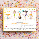 Recherche de acrobates invitations Pour enfants