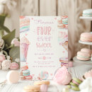 Recherche de macaron invitations Rose
