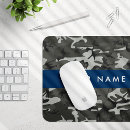 Recherche de camouflage gris tapis souris Monogramme