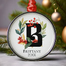 Recherche de lettre b ornements Noël