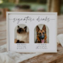 Recherche de mariage signes table Boissons signature