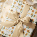 Recherche de anniversaire tournesol papier cadeau Mignon