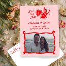 Recherche de coeur rose rouge invitations Enregistrer la date