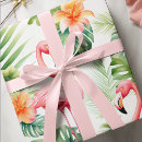 Recherche de oiseau exotique papier cadeau Rose