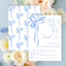 Recherche de blue bridal shower invitations Pour elle