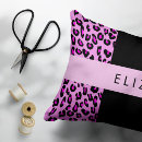 Recherche de rose de léopard coussins Leopard spots