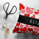 Recherche de coeur rouge coussins Être ma valentine