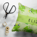 Recherche de petite grenouille coussins Prince de grenouille