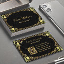 Recherche de calligraphie vintage cartes visite Professionnel