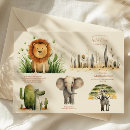 Recherche de girafe adorable invitations Jungle