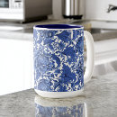 Recherche de chintz tasses Bleu