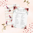Recherche de vin 11x16 invitations Fleurs
