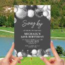 Recherche de golf 50th anniversaire invitations Adulte