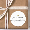 Recherche de coeur moderne autocollants Rustique