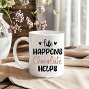 Recherche de citation de chocolat tasses Caféine
