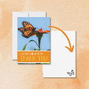 Recherche de papillon monarque vœux cartes Bleu