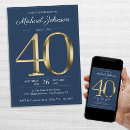 Recherche de classy 40ans anniversaire invitations Classe