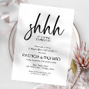 Recherche de shhh surprise invitations Script