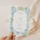 Recherche de toile bridal shower invitations Quelque chose bleu