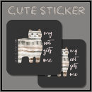 Recherche de citation drôle de chat autocollants Chatte