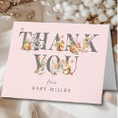 Recherche de hérisson de bébé vœux cartes Baby shower boisé