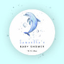 Recherche de dauphin cadeau emballages Aquarelle