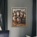 Recherche de rayures zèbre posters Troupeau