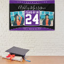 Recherche de purple graduation banderoles Couleurs de l'école