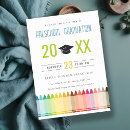 Recherche de preschool graduation invitations Coloré